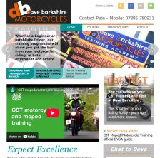 Dave Barkshire M/C Training website