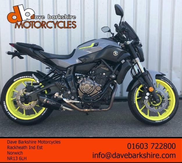 Yamaha MT-07 ABS 2017