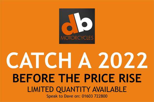 Catch a 2022 before the price rise...