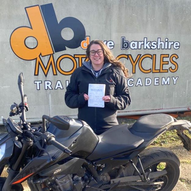 Well done to Kirsty on passing her Mod2, 17th November