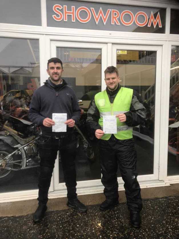 Well done to Max and Daniel both passed Mod2, 19th Dec