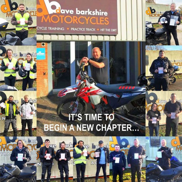 It’s great that we meet so many riders, from so many walks of life and age groups, successfully completing their training