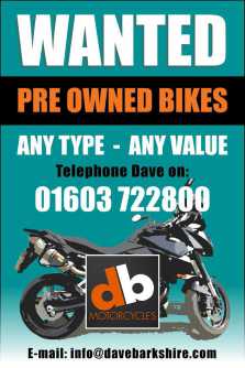 Wanted, Pre Owned Bikes