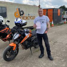Well done to Mark who passed his Mod2 on the 9th May
