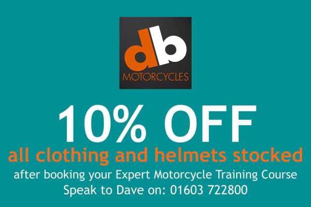 10 Percent Off clothing & helmets