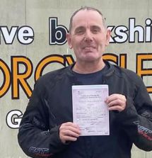 Well done to Darren on passed his Mod1, 10th October