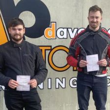 Well done to Bradley and Randle on passing their Mod1, 22nd October