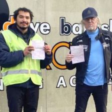 Well done to Malik and Richard who both passed their Mod1, 6th November