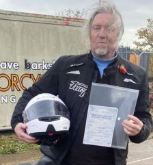 Well done to Richard who passed his Mod2, 13th November