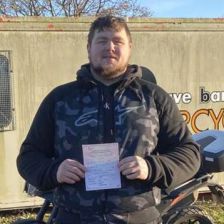 Well done to James who passed his Mod1, 3rd December