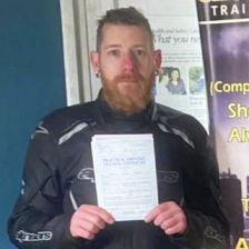 Well done to Josh who passed his Mod2, 9th January