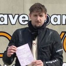 Well done to Kyle on passing his Mod1, 10th April