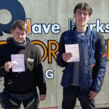 Well done to Ben and Daniel who both passed their Mod1, 24th April