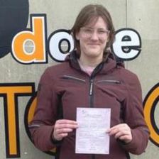 Well done to Grace on passing her Mod1, 21st May