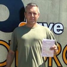 Well done to Wayne who passed his Mod1, 16th July