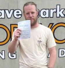 Well done to Andrew on passing his Mod2, 6th August