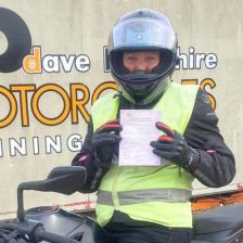 Well done to Laura on passing her Mod1, 18th August