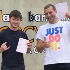 Well done to Lewis and Jason who both passed their Mod1, 19th August