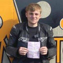 Well done to Jordan on passing his Mod1, 15th September