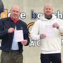Well done Pete and Robert on passing their Mod1 today, 21st October