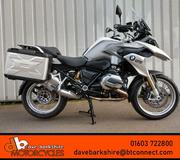 BMW R 1200 GS 2014, PANNIERS - FSH - WHITE